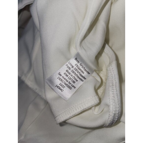 Intempo Thong Bodysuit Pink Womens Size Small White One Piece Party Snap Closer - Picture 3 of 6